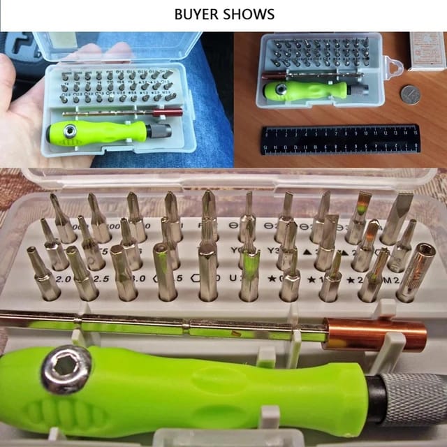 Miniatura 6 de Destornillador de precisión multiusos 32